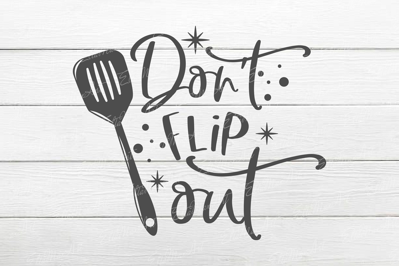 Don't Flip Out SVG Kitchen SVG Kitchen Quote Svg Baking Etsy