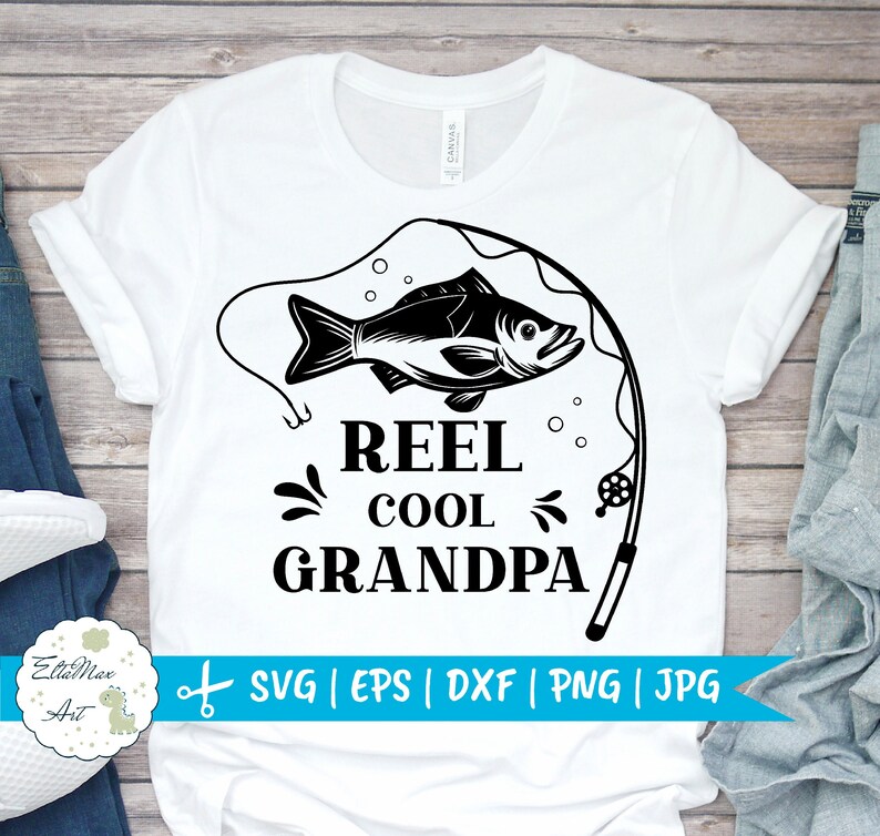 Download Dad Svg Papa Svg File Fisherman Svg File Fishing Svg Cut File For Cricut Cameo Silhouette Svg Designs Reel Cool Grandpa Svg Clip Art Art Collectibles