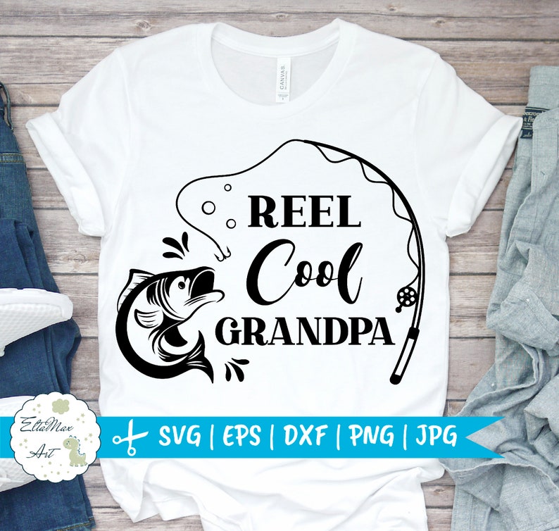 Free Free Fishing Grandpa Svg 620 SVG PNG EPS DXF File