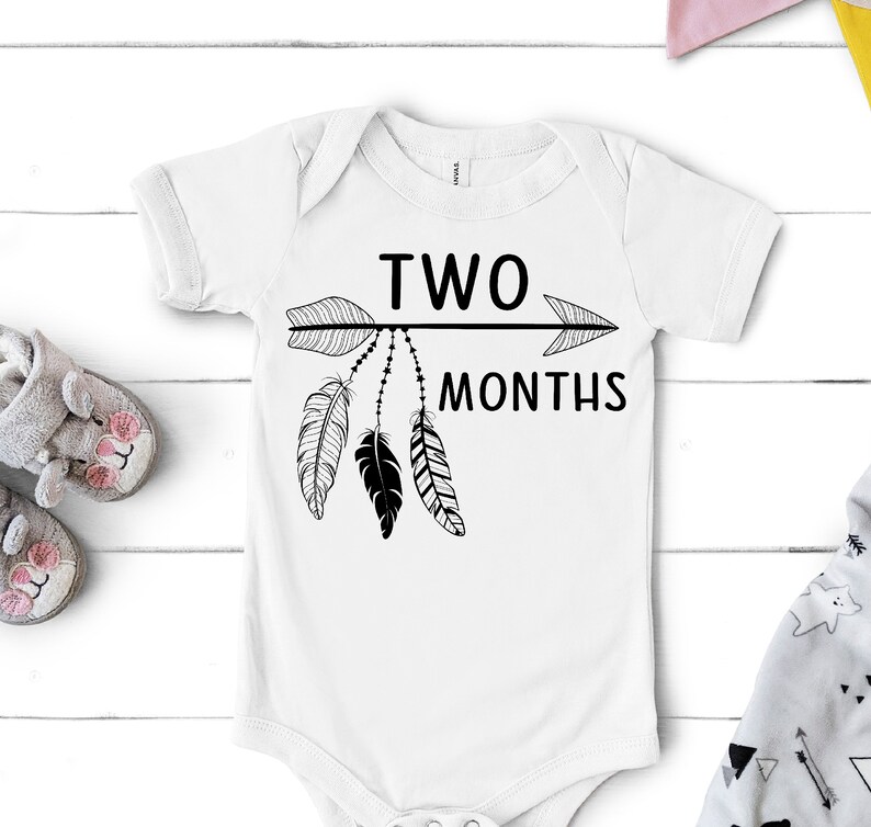 Download Baby Milestones Svg Bundle Newborn quotes SVG Monthly | Etsy