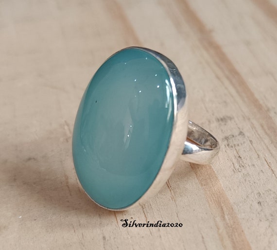 Sterling Silver Hammered Gemstone Laso Ring - Available in 16 stone Sterling Silver Hammered Gemstone Laso Ring - Available in 16 stone