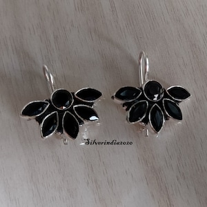Black Onyx Earring * 925 Sterling Silver * Dangle Earring* Gemstone Earring* Women Earring* Amazing Earring*Latest Earring*Beautiful Earring