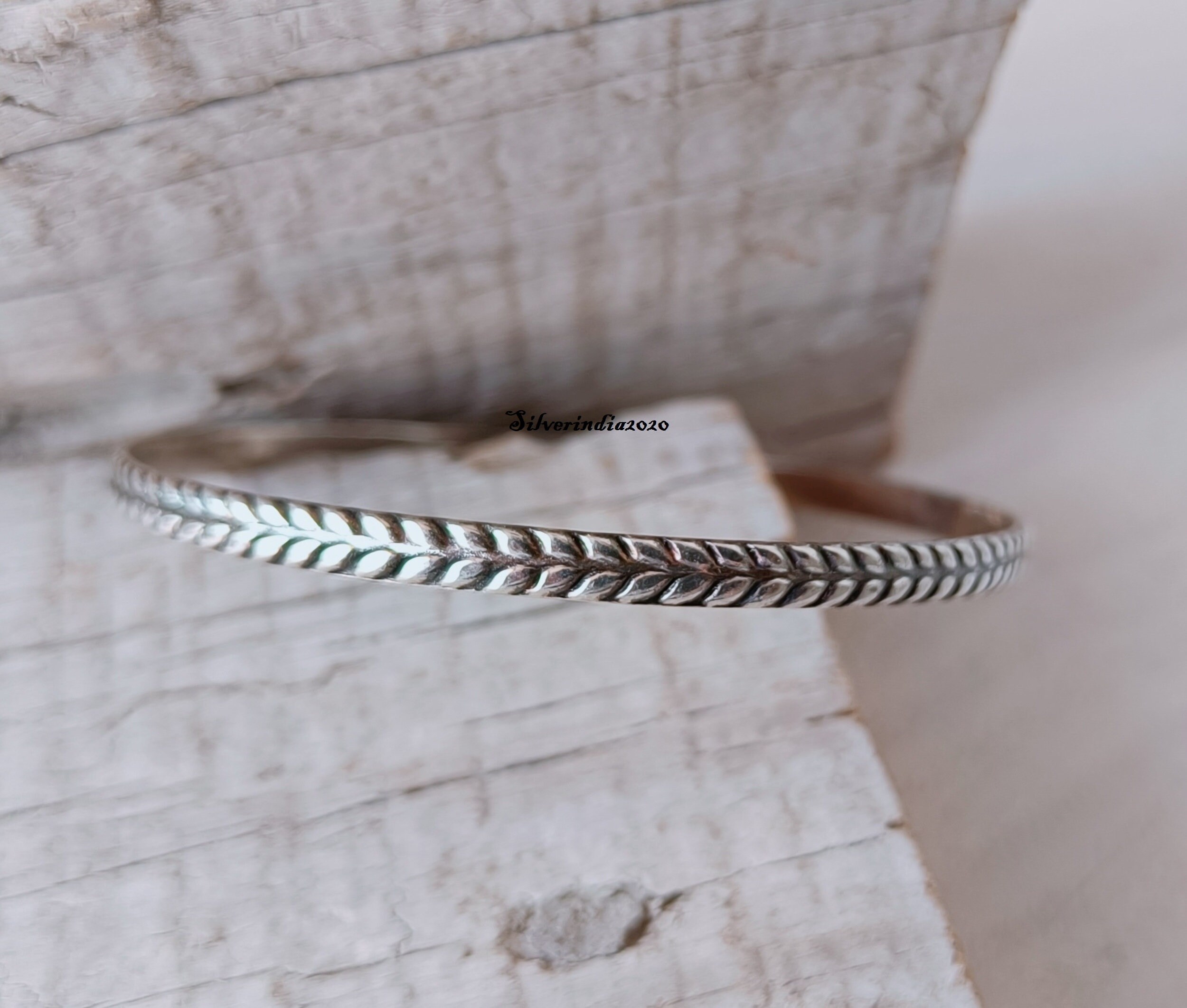 DWELLER STUDS BANGLE WIDE 925 SILVER by END – COVERCHORD