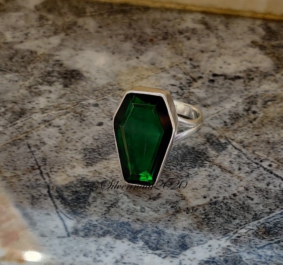 Etsy coffin ring discount