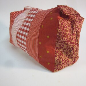 Zippered Pouch   Carry All   Clutch   Fabric   Stylish   Trendy   Handheld Tote  Purse  Floral  Stripes