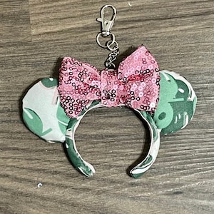 Tropical Hideaway Ears Keychain