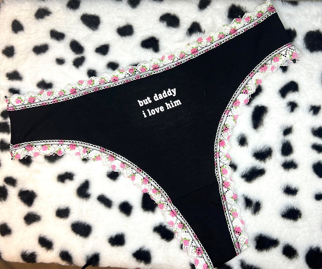 Daddy Panty Women Custom Panty Custom Thong Name Panty Funny Thong
