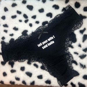 Mean Girls Thong Custom Panty Womens Underwear Obsessed With Me