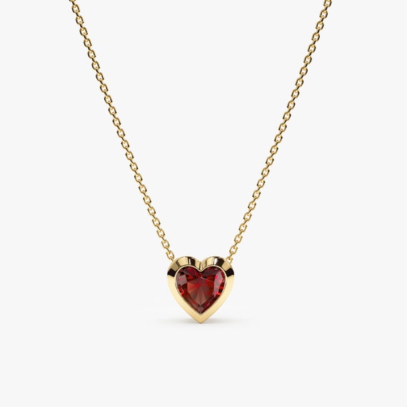 10k or 14k Gold Children's Natural Birthstone Petite Heart 15 10k or 14k Gold Children's Natural Birthstone Petite Heart 15