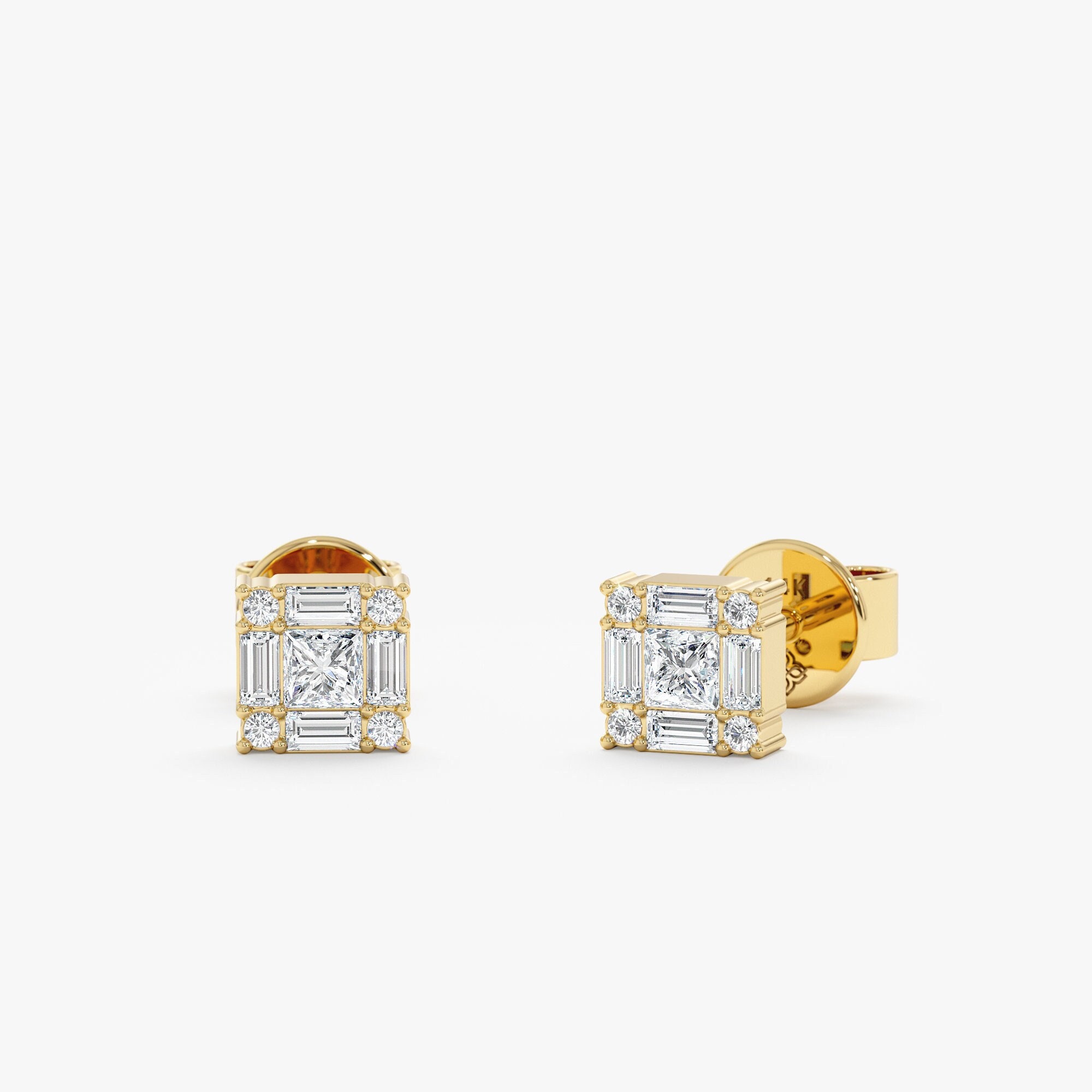 ★2022SS★MZUU★14-Karat Gold Mini Baguette Stone Earrings E613-G-w_grande.jpg?v=1728499884