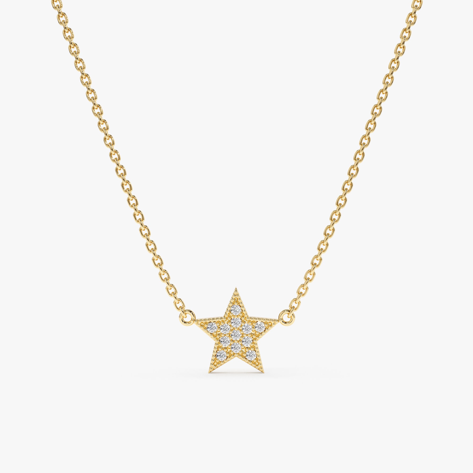 Diamond Moon & Star Necklace – flyinglizard