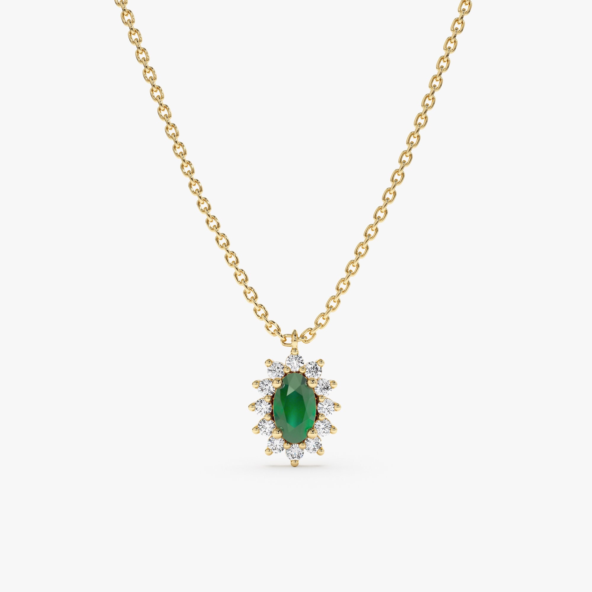 Emerald pendant tiffany Clearance