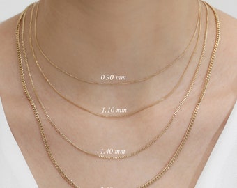 14k Solid Gold Cuban Chain Necklace Curb Chain Short Etsy Denmark 14k Solid Gold Cuban Chain Necklace Curb Chain Short Etsy Denmark