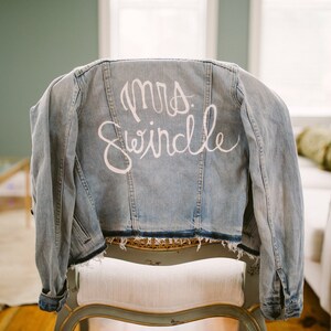Hand Painted Jean Jacket (PAINTING ONLY)