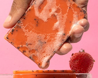 Strawberry Bar Soap