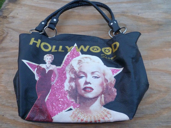 Vintage Marilyn Monroe Leather Purse 