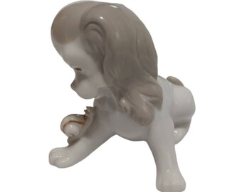 lladro dog and snail