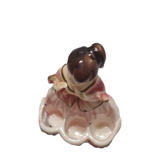 Chadwick Lady Pink LIPSTICK HOLDER Ceramic Holds … - image 7
