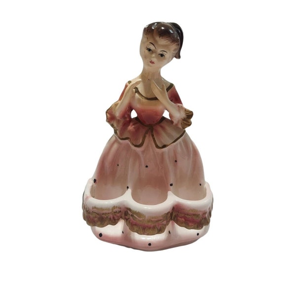Chadwick Lady Pink LIPSTICK HOLDER Ceramic Holds … - image 1