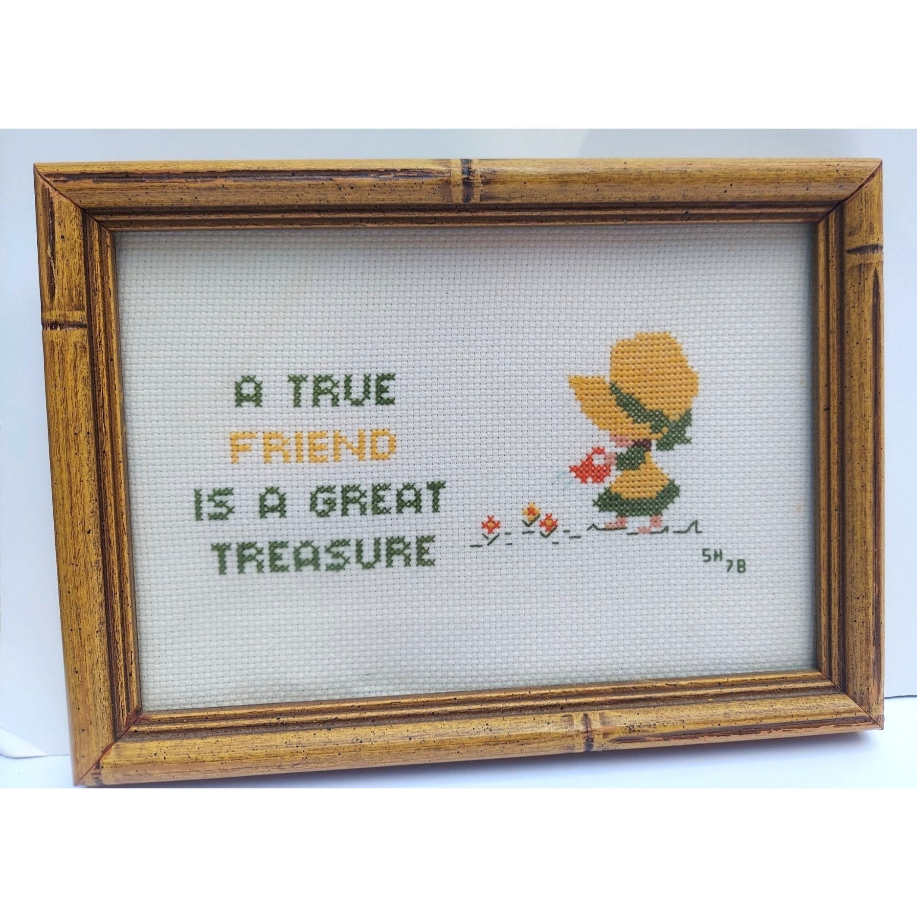 Cross Stitch Kit ~ Gold Collection Treasured Friend Flower & Lace