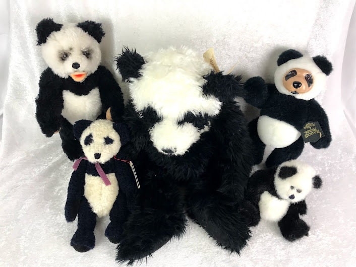 シュコー社製　ビンテージ　パンダ　ぬいぐるみ　アンティーク　美品 シュコー社製 ビンテージ パンダ ぬいぐるみ アンティーク 美品 fit