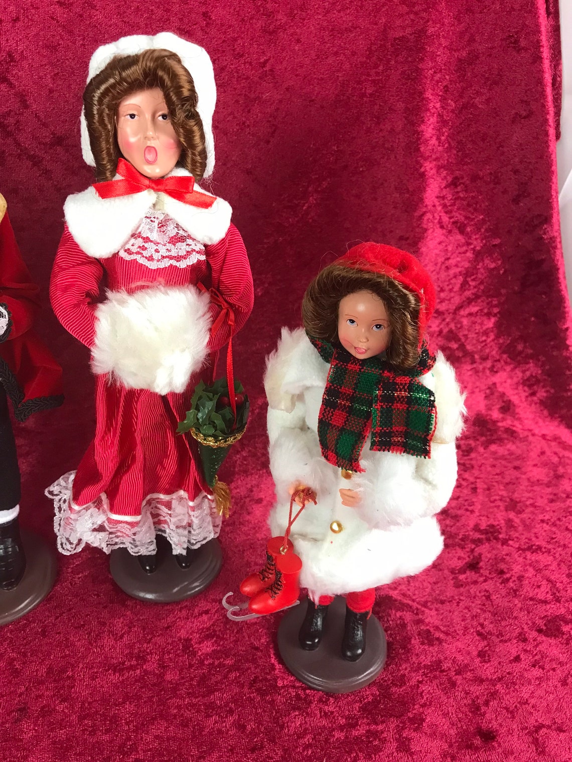 Christmas Caroler Figurines Set of Six | Etsy