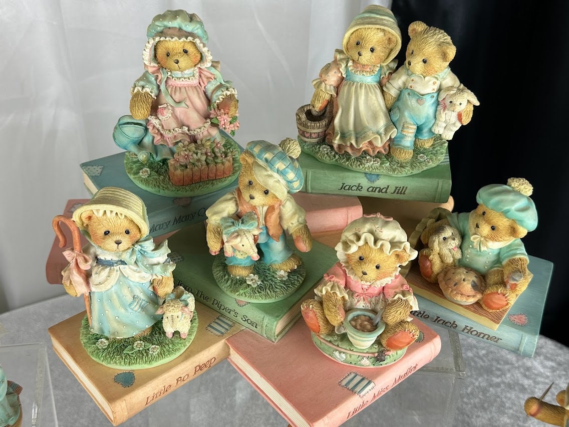 Two Girls With Cherished Teddies - USA Rarität OVP NEU