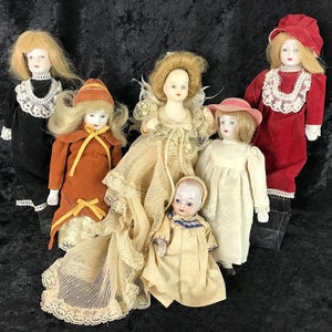 Antique Porcelain Doll Collection
