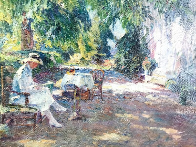 Karen Tual La Fete Dans La Cour リトグラフ Karen Tual La Fete Dans La Cour リトグラフ Karen Tual La