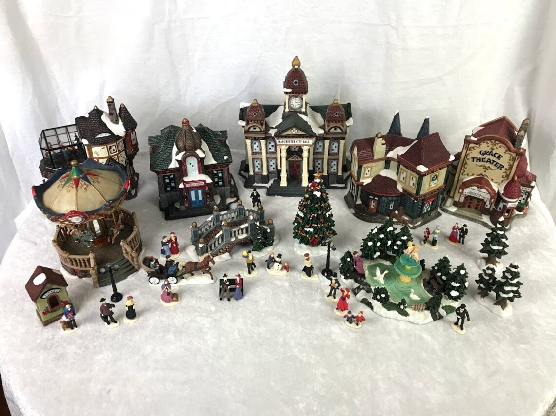 Traditional Dickens Christmas Village Etsy