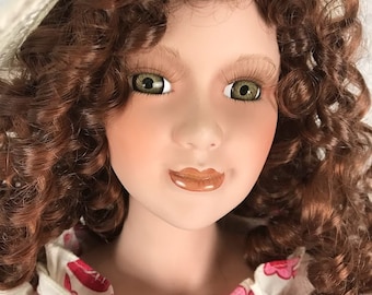 Elly 26&quot; Porcelain Doll from Traditions Doll Collection