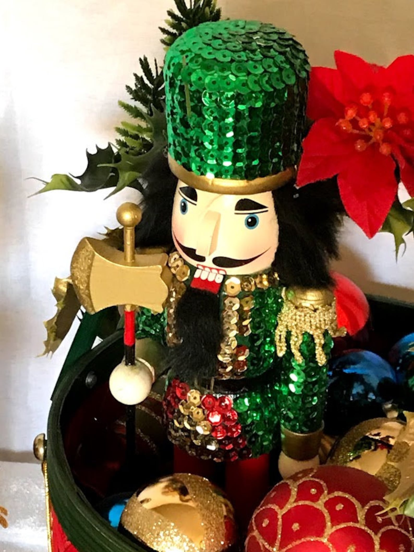 Set of Decorative Nutcrackers With Drums Etsy