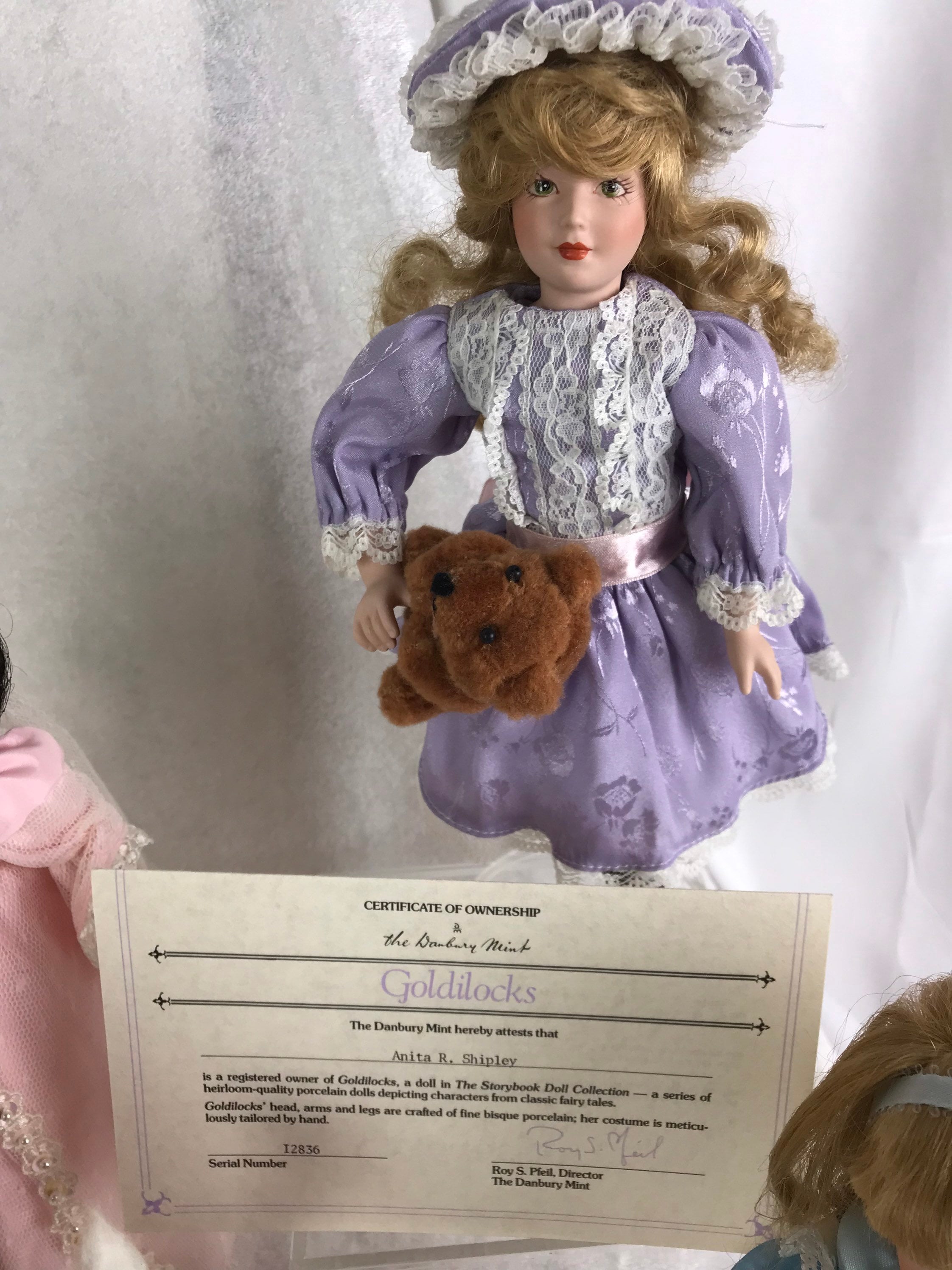 Danbury Mint Alice in Wonderland Antique Collectibles