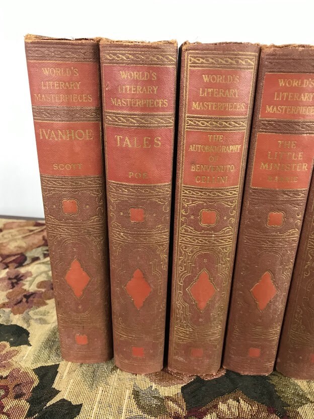 Antique / Vintage Worlds Literary Masterpieces Book