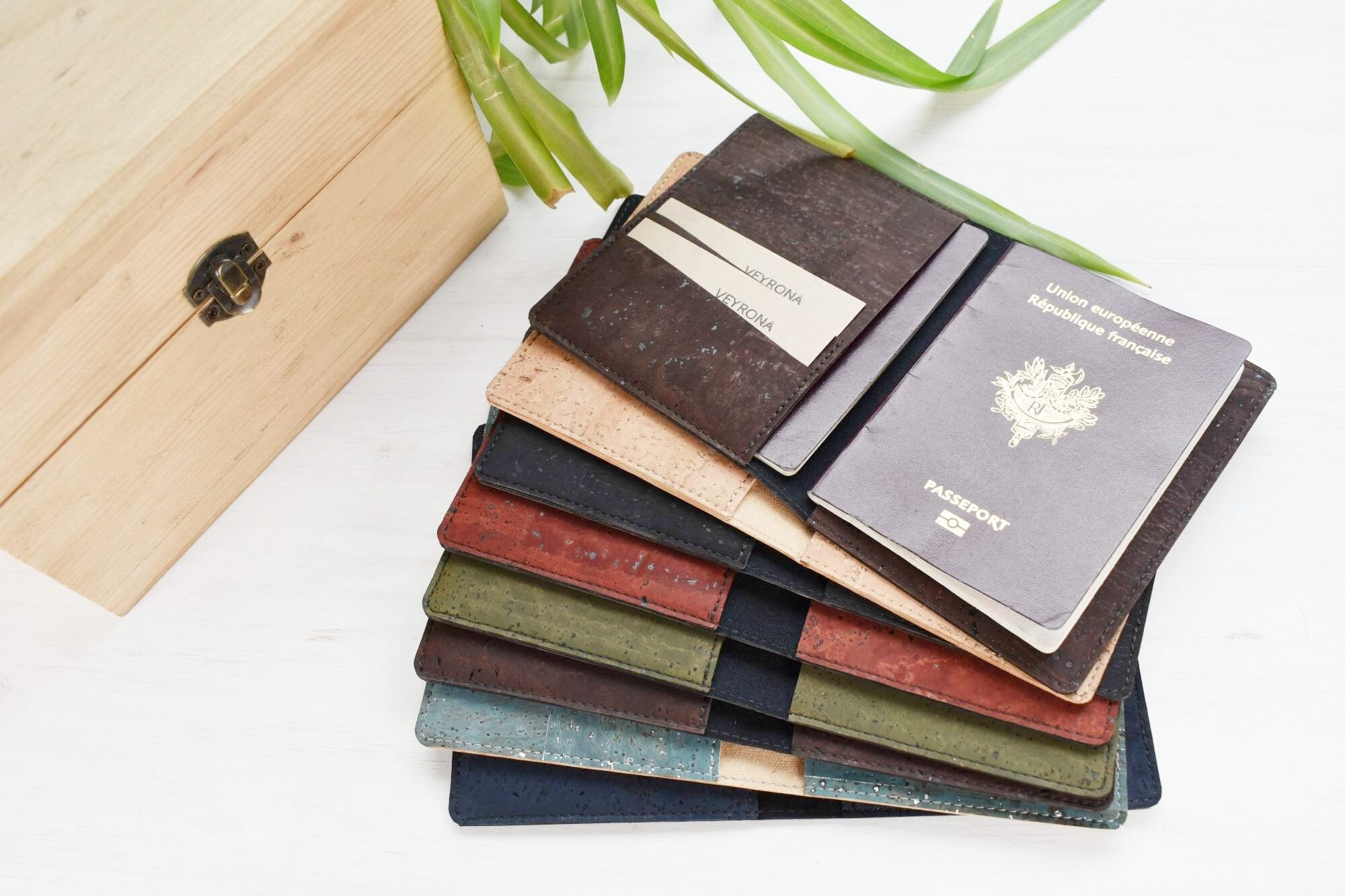 Enveloppe Carte De Visite Taiga Leather - Wallets and Small