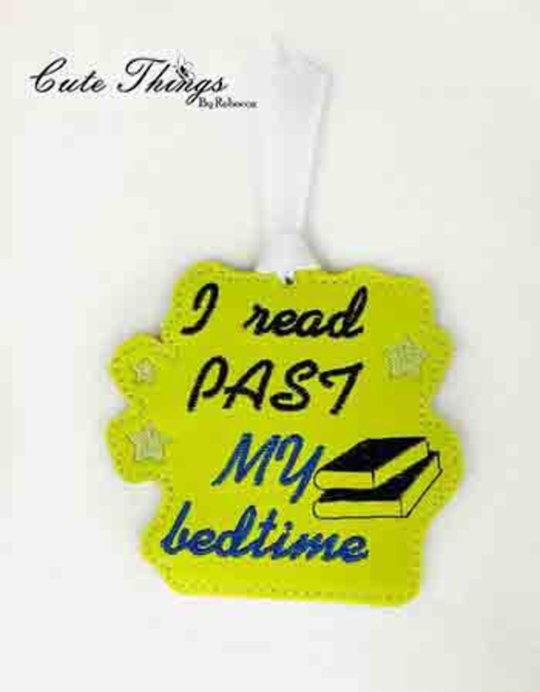 I Read Past My Bedtime DIGITAL Embroidery File in the Hoop Etsy