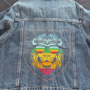Boys Embroidered Jean Jacket