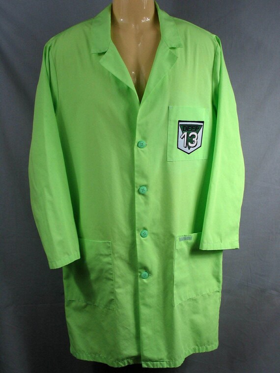 Green lab coat clearance