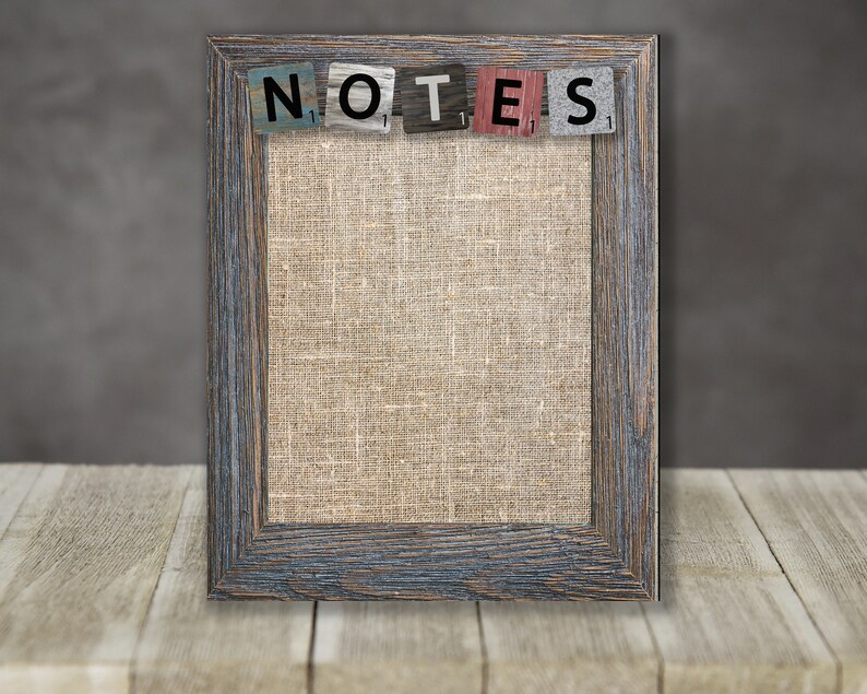 Rectangle 8x10 Hardboard Sublimation Notes With Scrabble Tile Etsy