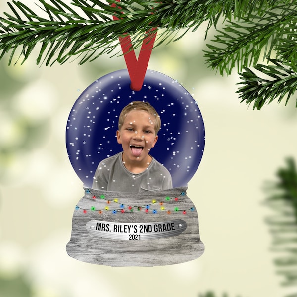 Snow Globe Ornament Add Photo Personalize Catching snow Christmas Picture Photo Snowglobe Design for Blanks in listing Instant Digital PNG