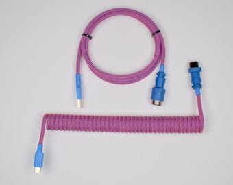 Custom Coiled Mechanical Keyboard Cable