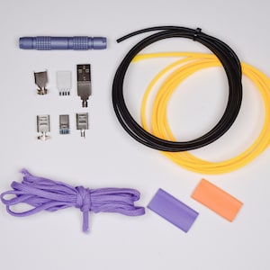 DIY coiled cable kit