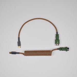 Custom Coiled Mechanical Keyboard Cable