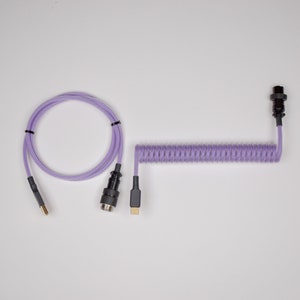 Custom Coiled Mechanical Keyboard Cable