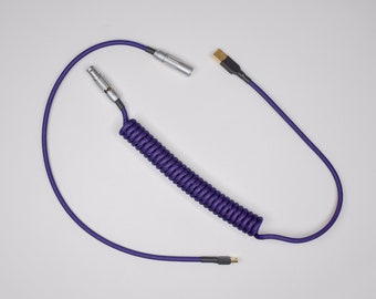 Custom Coiled Mechanical Keyboard Cable