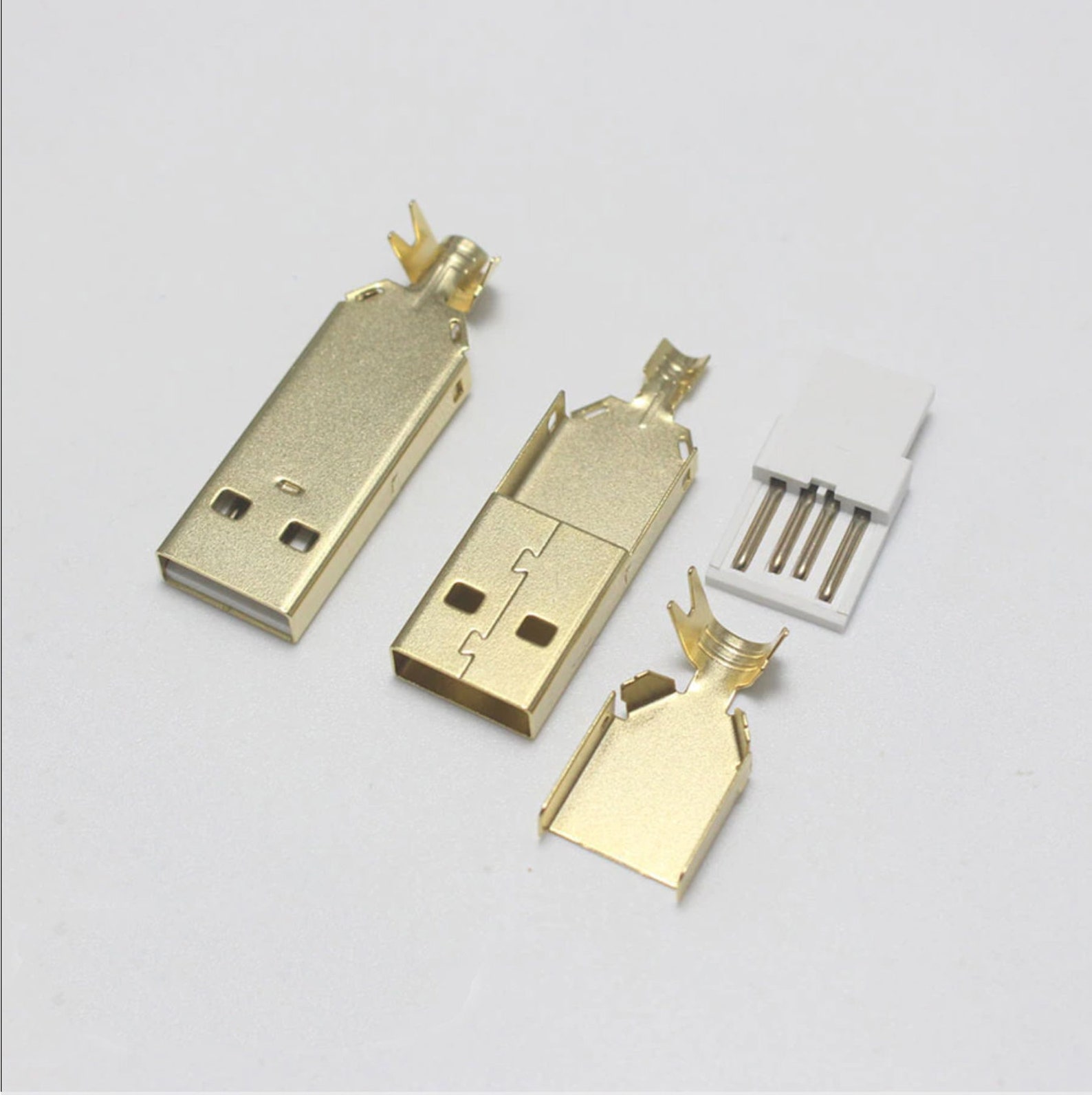 Gold Plated USB Connectors Etsy