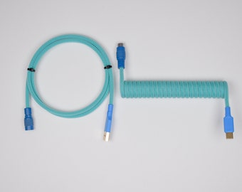 Custom Coiled Mechanical Keyboard Cable