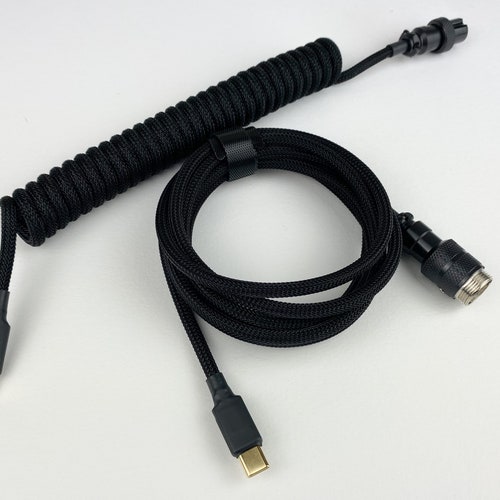 Custom Coiled Mechanical Keyboard Cable USB C/mini/micro Etsy