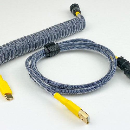 Custom Coiled Mechanical Keyboard Cable USB C/mini/micro Etsy