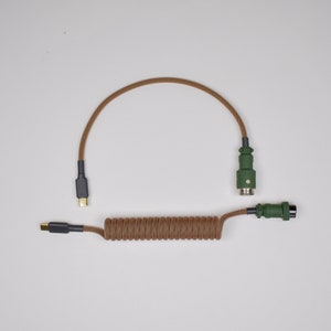 Custom Coiled Mechanical Keyboard Cable